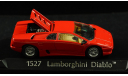 Lamborghini Diablo red красный 1:43 - Капот открывается!, масштабная модель, Solido, 1/43