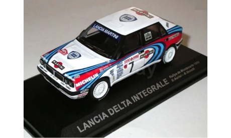 Lancia Delta Integrale Martini Racing Rally Monte Carlo 1:43, масштабная модель, Lancia Racing, 1/43