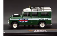 Land Rover Series III 109 Team Porsche Martini Safari Rally 1:43, масштабная модель, IXO Rally (серии RAC, RAM), 1/43