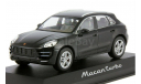 1:43 PORSCHE Macan Turbo Black - Minichamps, масштабная модель, 1/43