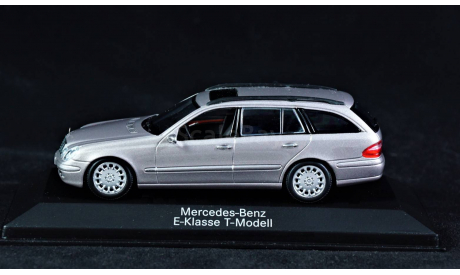 MERCEDES BENZ E CLASS T-MODEL W211 S211 Minichamps 1:43 Mercedes Dealer, масштабная модель, Mercedes-Benz, 1/43