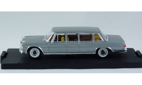 1:43 Mercedes W100 600 Pullman Limousine 1965 год, масштабная модель, Mercedes-Benz, Vitesse, 1/43