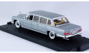 1:43 Mercedes W100 600 Pullman Limousine 1965 год, масштабная модель, Mercedes-Benz, Vitesse, 1/43