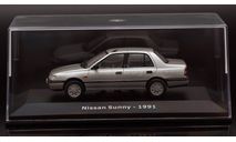 Nissan Sunny 1991 год 1:43, масштабная модель, Nissan Motor Co, scale43