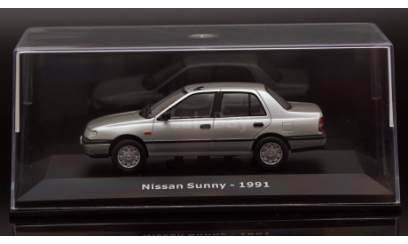 Nissan Sunny 1991 год 1:43, масштабная модель, Nissan Motor Co, scale43