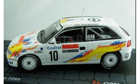 1:43 OPEL Astra GSI 16V Rally Monte Carlo 1993 год, масштабная модель, Altaya, 1/43