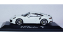 1:43 PORSCHE 911 (991 II) Turbo S 2017, масштабная модель, 1/43, Minichamps