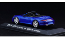 1:43 PORSCHE 911 Carrera 4 Cabriolet, масштабная модель, Minichamps, scale43