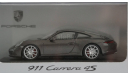 1:43 PORSCHE 911 (991) Carrera 4S - Minichamps, масштабная модель, 1/43