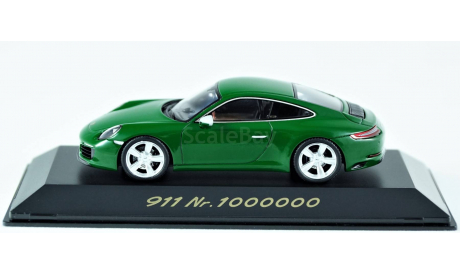 1:43 PORSCHE 911 Carrera 1.000000-й выпуск - Spark дилерская упаковка, масштабная модель, scale43