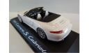 1:43 PORSCHE 911 (991) Carrera S Cabriolet - Minichamps, масштабная модель, 1/43