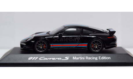 1:43 PORSCHE 911 Carrera S Martini Racing Edition, масштабная модель, 1/43, Spark