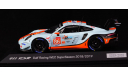 1:43 PORSCHE 911 RSR Gulf Racing 2019 год SPARK плюс команда Gulf Racing, масштабная модель, 1/43