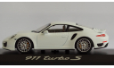 1:43 PORSCHE 911 (991) Turbo S - Minichamps, масштабная модель, 1/43