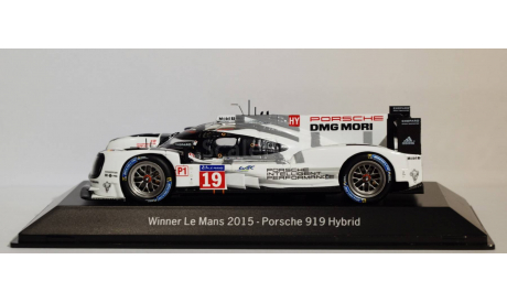 1:43 PORSCHE 919 Hybrid Le Mans 2015 Winner, масштабная модель, 1/43, Spark