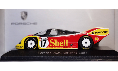 1:43 PORSCHE 962C Norisring 1987 – Winner, масштабная модель, 1/43, Minichamps