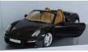 1:18 PORSCHE Boxster S Minichamps - все открывается, руль поворачивает колеса, масштабная модель, 1/18