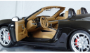 1:18 PORSCHE Boxster S Minichamps - все открывается, руль поворачивает колеса, масштабная модель, 1/18