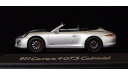 1:43 PORSCHE 911 Carrera 4 GTS Cabriolet, масштабная модель, 1/43, Schuco