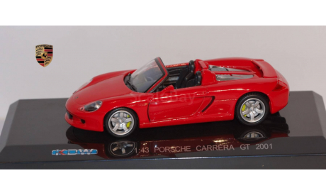 1:43 PORSCHE Carrera GT, масштабная модель, 1/43, BOSINY - 711 Collection