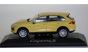 1:43 PORSCHE Cayenne S - Minichamps, масштабная модель, 1/43