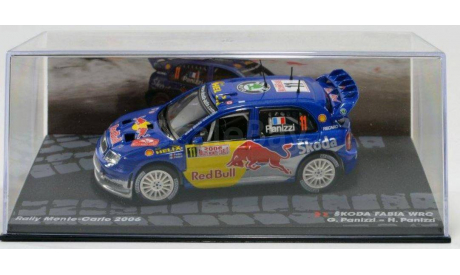 SKODA Fabia WRC 1:43 Rally Monte Carlo 2006 год, масштабная модель, Škoda, Altaya, 1/43