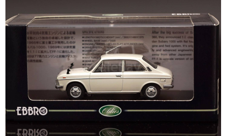 Subaru FF - 1 Sport 1969 год 1:43 Ebbro - Раритет!, масштабная модель, scale43