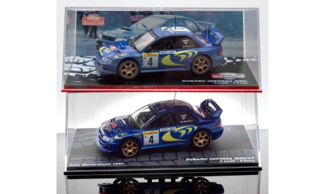 Subaru Impreza WRC 1997 год Rally 1:43 Субару набор из 2-х моделей, масштабная модель, Altaya Rally, scale43