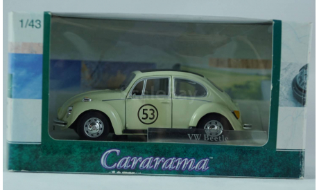 1:43 VW Volkswagen Beetle, масштабная модель, Bauer/Cararama/Hongwell, 1/43