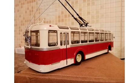Троллейбус СВАРЗ-МТБЭС доработка, масштабная модель, MODIMIO, 1:43, 1/43