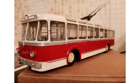 Троллейбус СВАРЗ-МТБЭС доработка, масштабная модель, MODIMIO, 1:43, 1/43