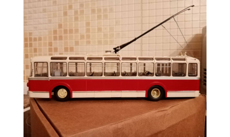 Троллейбус СВАРЗ-МТБЭС доработка, масштабная модель, MODIMIO, 1:43, 1/43
