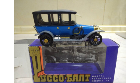 Руссо балт ссср, масштабная модель, scale43