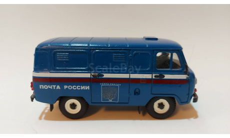 УАЗ 3741 почта России, масштабная модель, Тантал («Микроавтобусы УАЗ/Буханки»), scale43