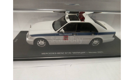 Mercedes benz W 140 милиция, масштабная модель, Spark, scale43, Mercedes-Benz