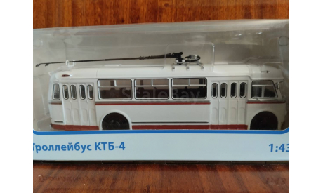Троллейбус КТБ 4, масштабная модель, Советский Автобус, scale43