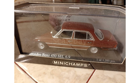 Mercedes Benz 450 sel, масштабная модель, Minichamps, scale43, Mercedes-Benz