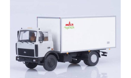 КИ-5436 «Купава» изотермический фургон (шасси 5337), масштабная модель, Автоистория (АИСТ), scale87, МАЗ