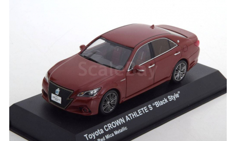 С РУБЛЯ Toyota Crown Athlete S Black Style kyosho, масштабная модель, 1:43, 1/43