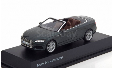 С рубля Audi A5 Convertible 2017 Spark, масштабная модель, scale43