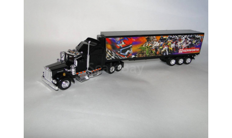 KENWORTH W900 с полуприцепом, масштабная модель, 1:43, 1/43, New-Ray