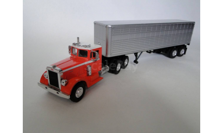 Peterbilt Model 380 (1949) с полуприцепом фургон, масштабная модель, 1:43, 1/43, New-Ray