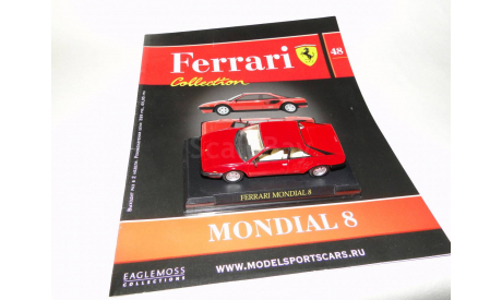 Ferrari Mondial 8 - Выпуск  № 48 Ferrari Collection, журнальная серия Ferrari Collection (GeFabbri), 1:43, 1/43, Ge Fabbri