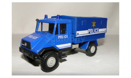 Mercedes Benz Unimog Police, масштабная модель, 1:43, 1/43, Welly