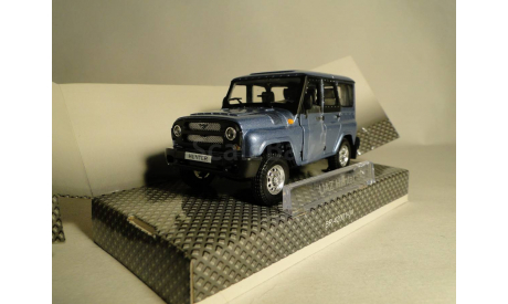 UAZ Hunter голубой, масштабная модель, 1:43, 1/43, Autobahn, УАЗ