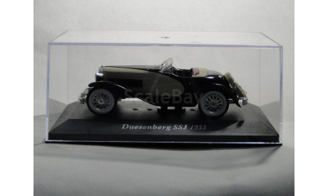 Duesenberg SSJ 1933, масштабная модель, 1:43, 1/43, Altaya