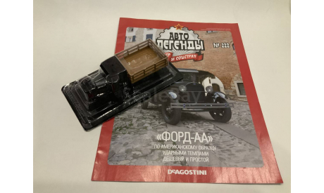 Форд-АА Автолегенды Выпуск № 222, масштабная модель, DeAgostini, Ford, scale43