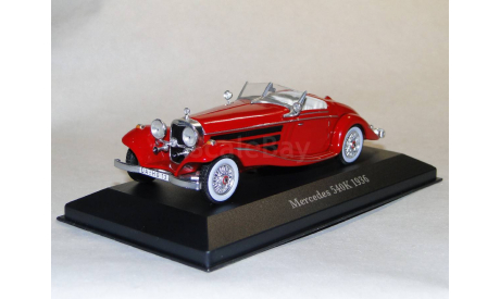 Mercedes 540 K 1936, масштабная модель, 1:43, 1/43, Altaya, Mercedes-Benz