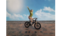 Девушка на велосипеде, фигурка, scale43