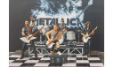 Metallica Рок группа, элементы для диорам, scale43